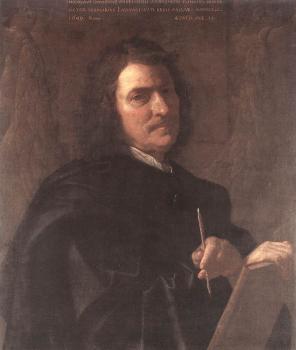 尼古拉斯 普桑 Self portrait